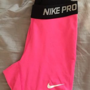 Nike pro compression shorts